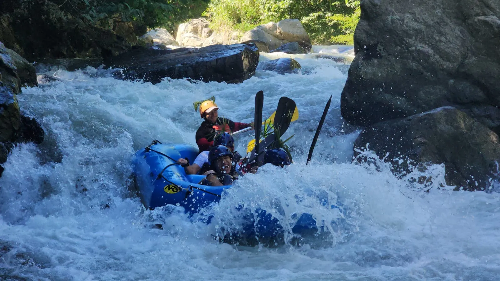 Rafting en el río Yaque del Norte — foto 3
