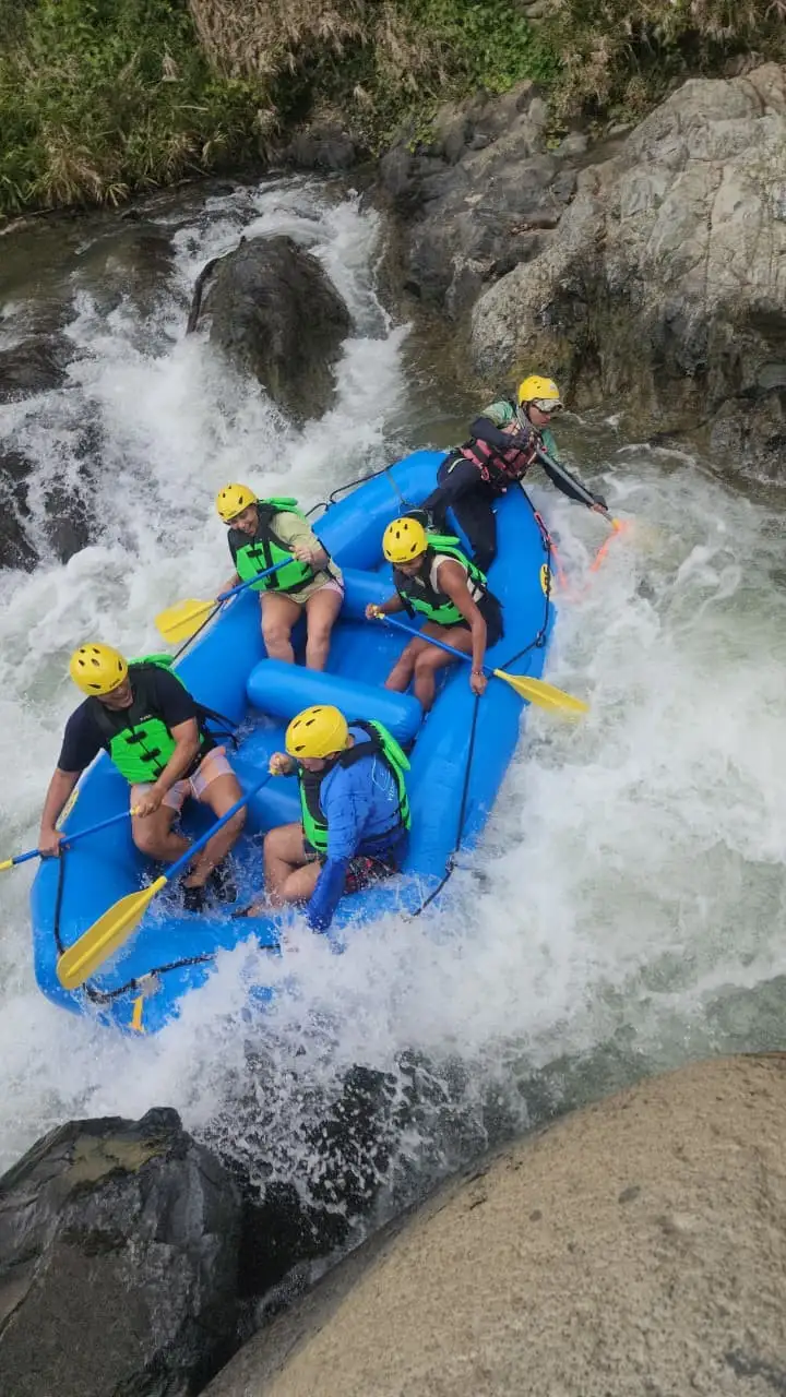 Rafting en el río Yaque del Norte